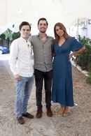 Juan Luis Rivero, Eduardo Morett y Aranza Castro