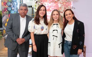 Pedro Lona, Martha Reynoso, Sandra de la Garza y Vivianne Clariond