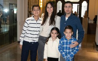 Enrique Ochoa, Vivis de Ochoa, Nina Ochoa, Gabo Ochoa y Jesús Ochoa / Foto: Roberto Alvarado