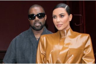 Kim Kardashian y Kanye West (Foto: Getty)
