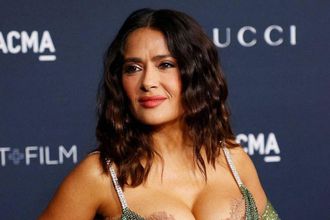Salma Hayek en la Gala anual de Arte + Cine del Museo de Arte 2022. (Foto: Instagram).