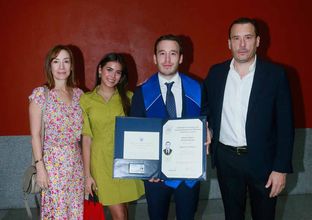 Gabriela de Filizola, Samantha Yamaliel, Manuel Filizola y Manuel Filizola