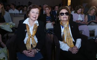 Magdalena González de Chapa y Zulema Gómez de Villaseñor / Foto: Roberto Alvarado